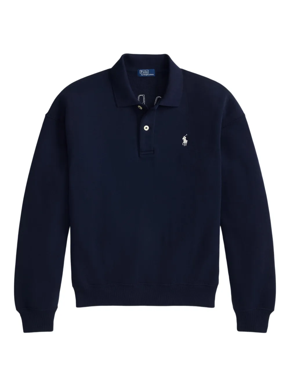 

Толстовка с воротником поло POLO RALPH LAUREN, синий