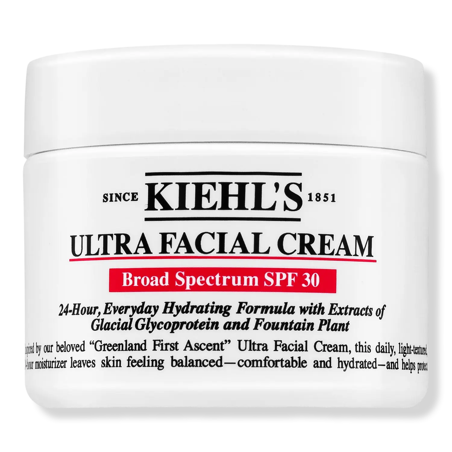 

Ультра-крем для лица с солнцезащитным фактором SPF 30 Kiehl's Since 1851, 1.7 oz