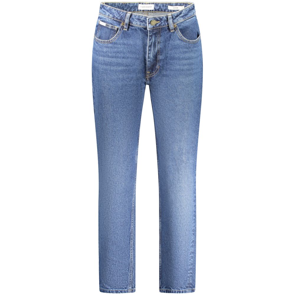 

Синие хлопковые джинсы и брюки Guess Shoes