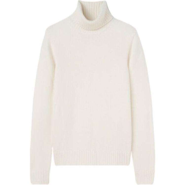 

Джемпер с длинными рукавами и воротником-стойкой Loro Piana, бежевый