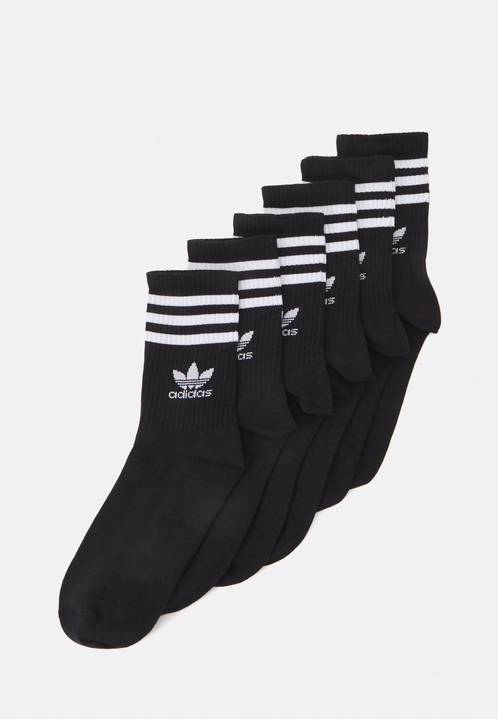 

Носки 3-STRIPES CREW 6 PAIRS adidas, черный
