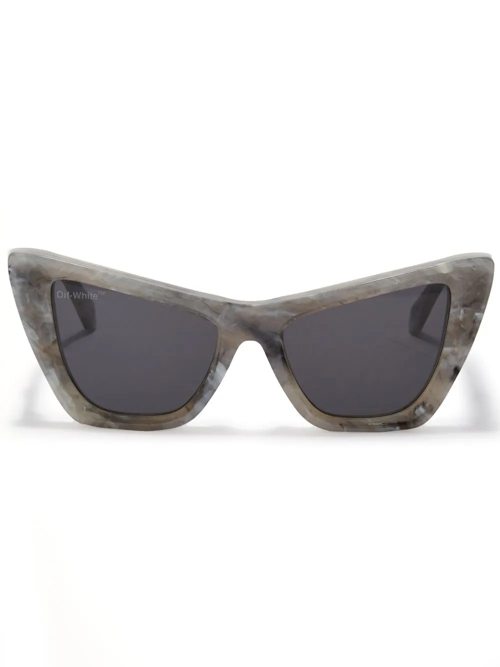 

Солнцезащитные очки в оправе 'кошачий глаз' Off-White Eyewear, серый