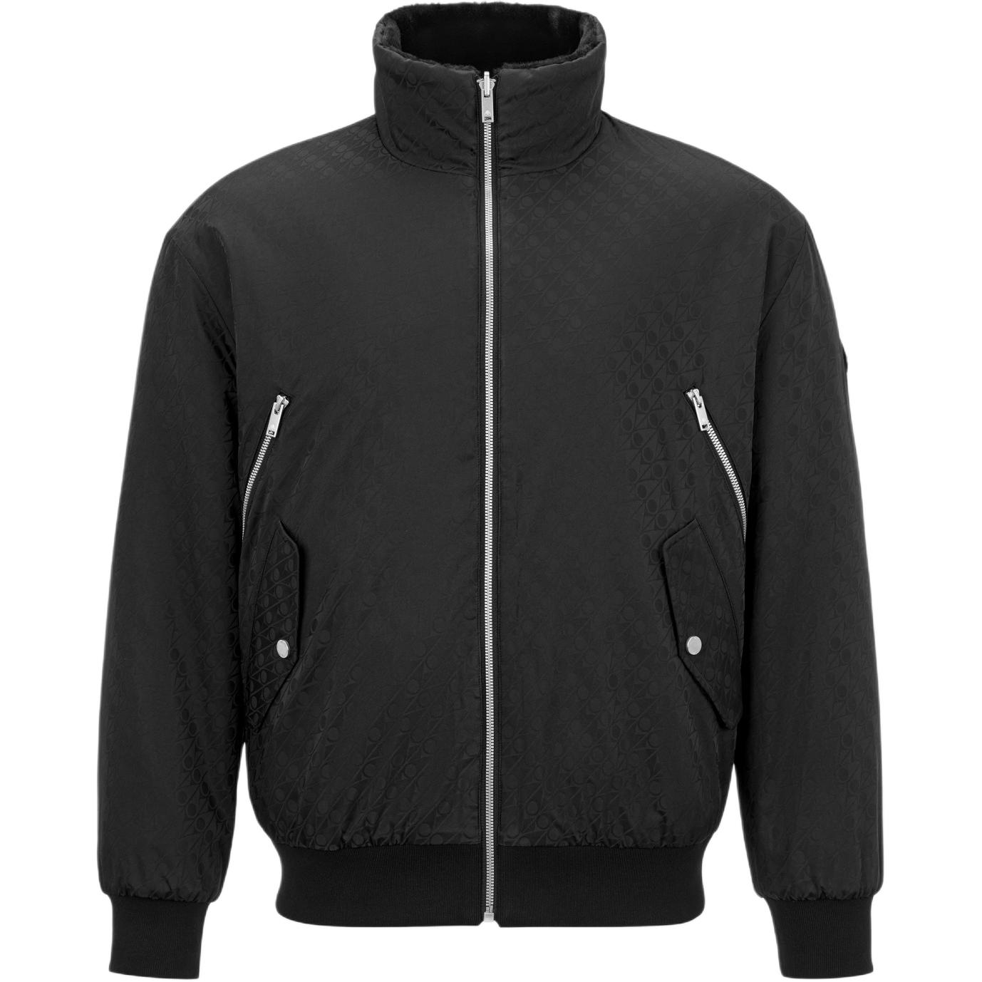 

Мужское пальто BUNNY из коллекции FW25 с бархатистой текстурой Moose Knuckles, черный