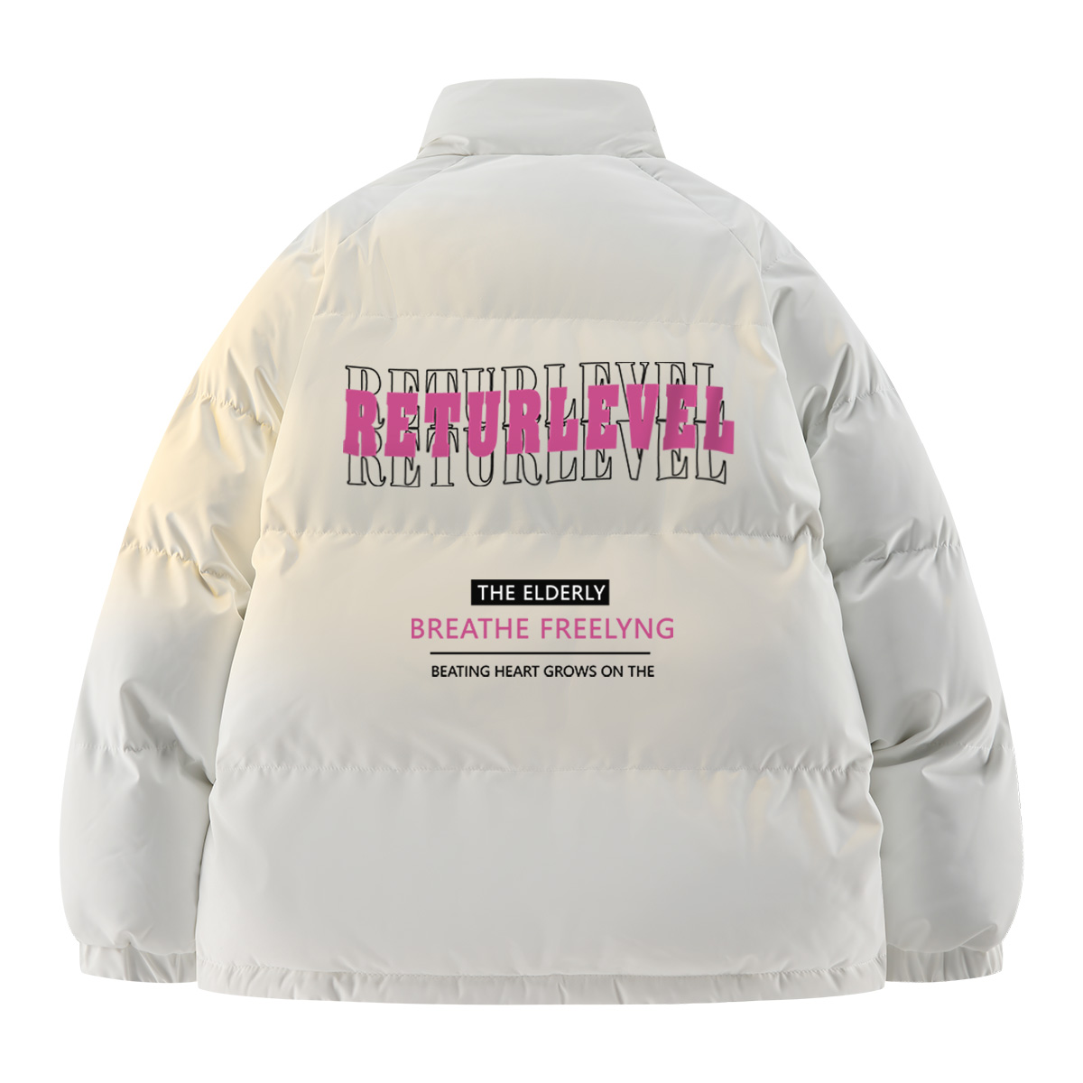 

LEVEL Пуховик серии RELAX унисекс, 111 White (without Hood Fleece-Lined)