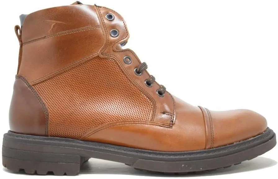 Мужские кожаные ботинки Riverty 775 на шнуровке, Leather