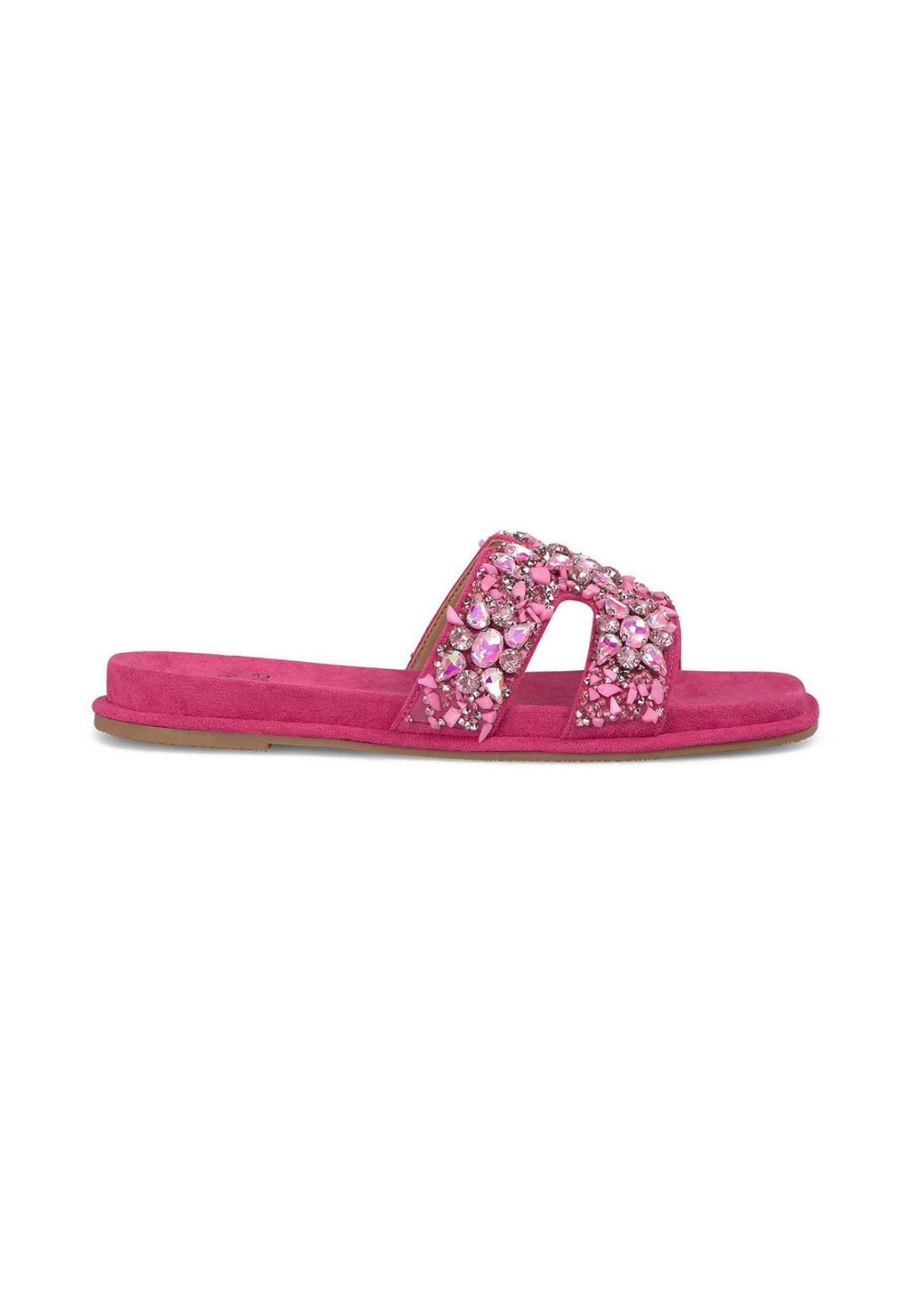 Мюли Alma Blue, цвет Fucsia Jaspeado