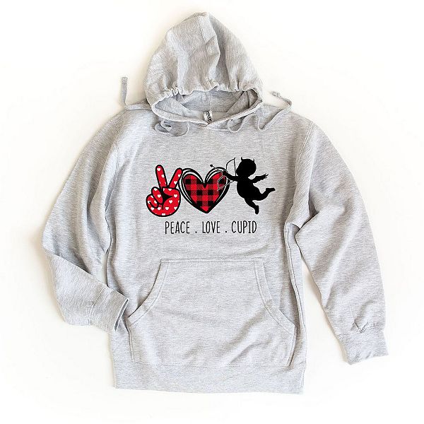 

Толстовка Peace love cupid Simply Sage Market, Heather Grey, Серый, Толстовка Peace love cupid Simply Sage Market, Heather Grey