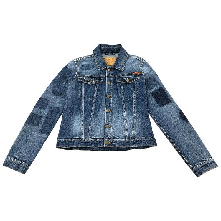 

Рубашка Martine Rose Stretch Denim Shirt, Blue