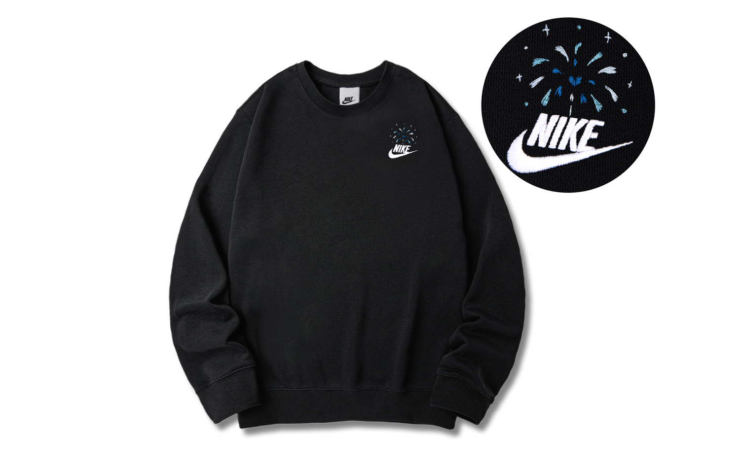 

Унисекс худи Nike черное