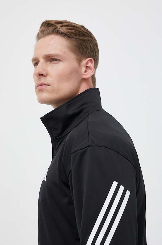 Тренировочная толстовка 3-Stripes Adidas Performance, черный — фото 4