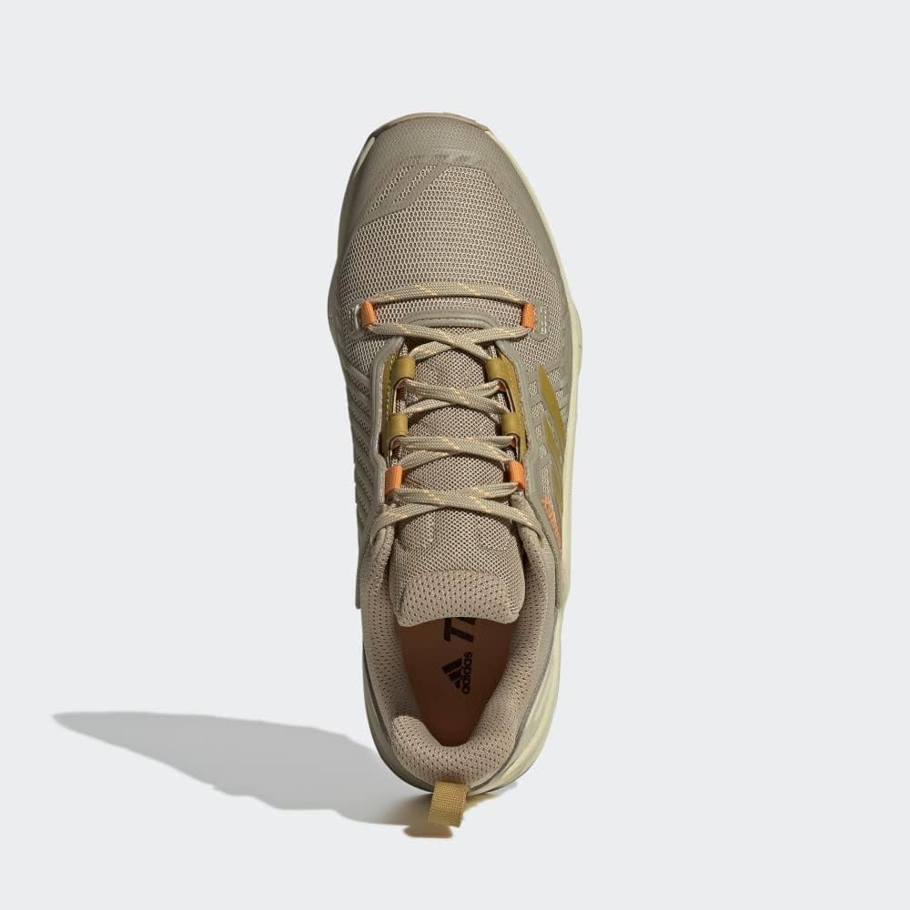 Мужские кроссовки для трейлового бега adidas Terrex Swift R3, оранжевый/золотой/бежевый — фото 4
