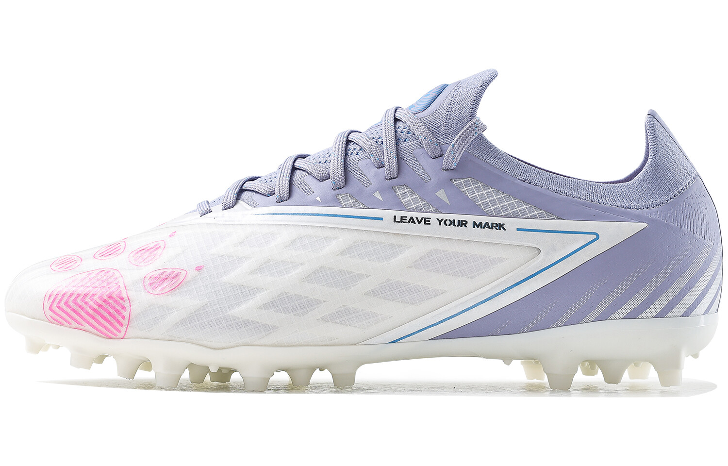 

Футбольные кроссовки Kelme Glimpse унисекс, белый/фиолетовый