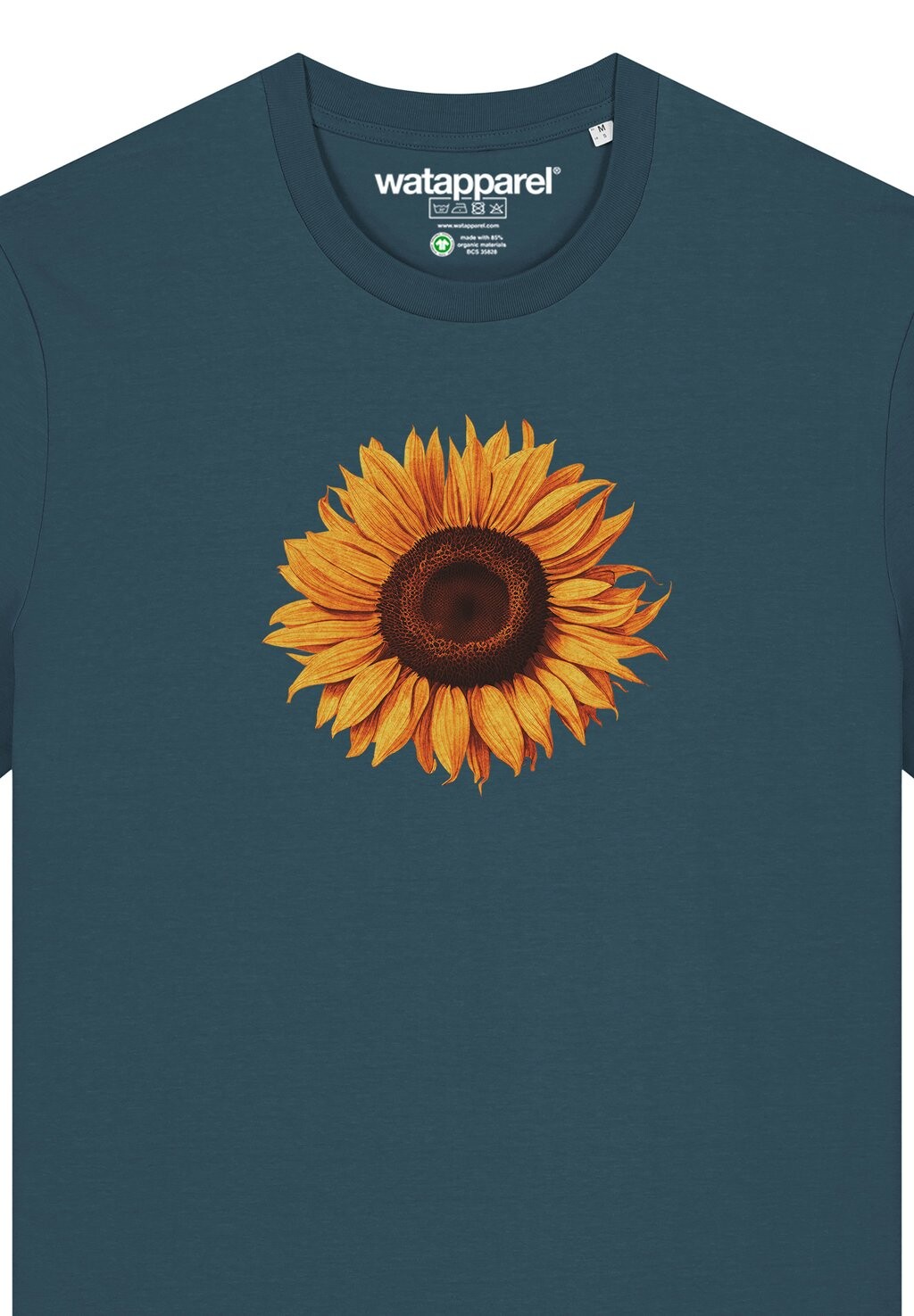 

Футболка с принтом SONNENBLUME watapparel, синий