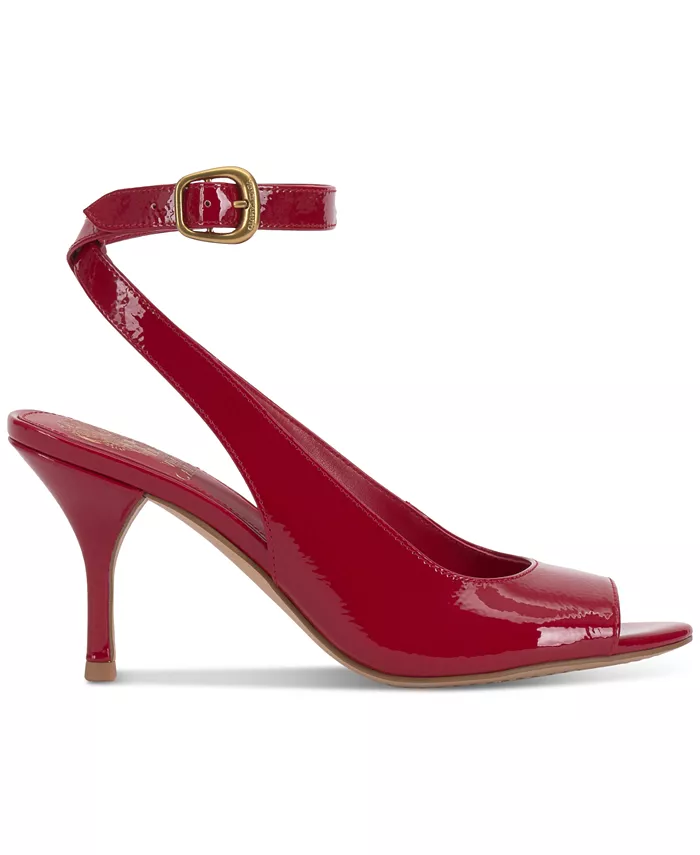 Женские туфли-лодочки Pavles с открытым носком Vince Camuto, красный — фото 2