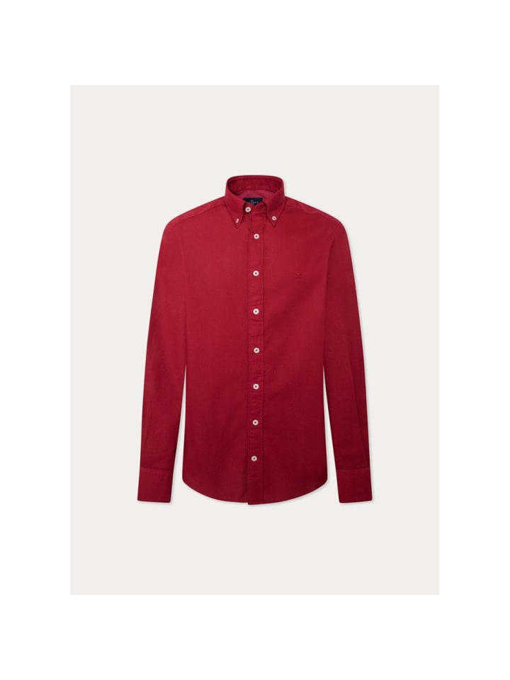 

Рубашка Hackett London, бордовый