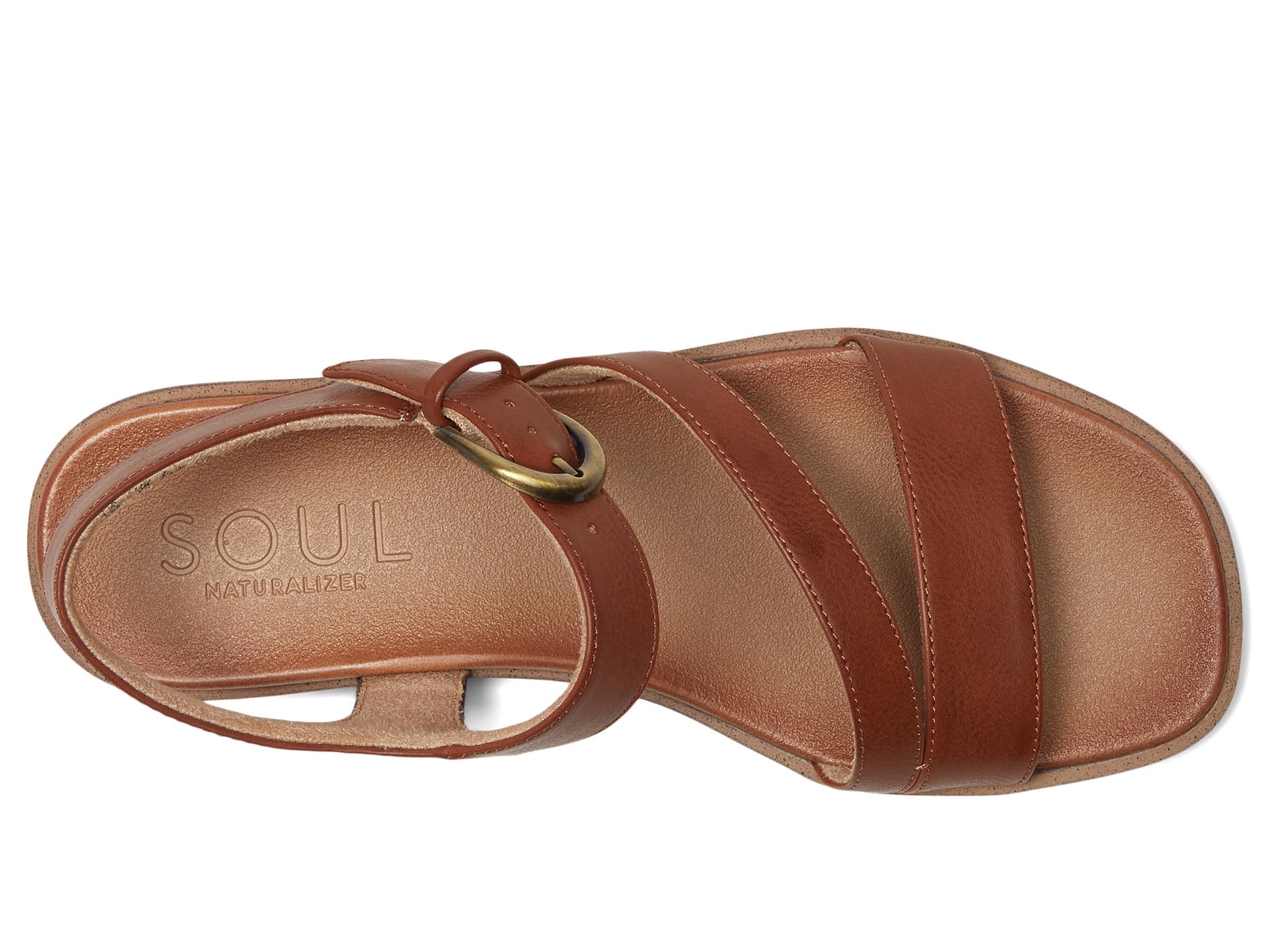 Сандалии Naturalizer SOUL Naturalizer Jayvee, цвет Brown Faux Leather — фото 2