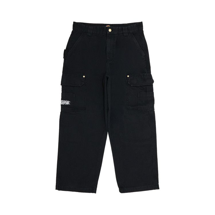 

Брюки Supreme x Dickies Flannel Lined Cargo Pant, Black
