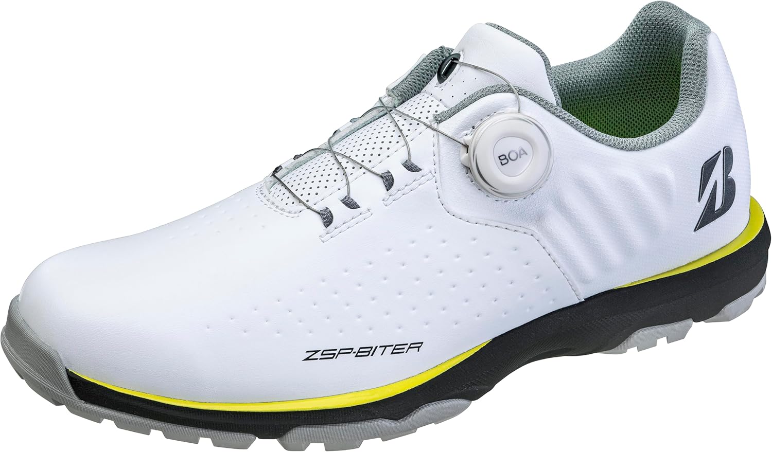 

Мужские гольф-кроссовки Bridgestone средней высоты Bridgestone Golf, белый/желтый