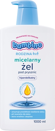 

Мицеллярный гель для душа Bambino Family Micellar, 1000 ml