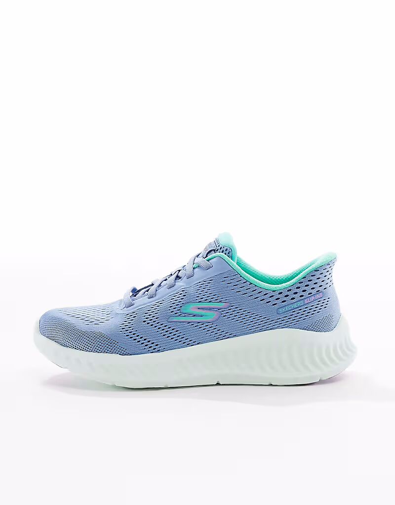 Кроссовки Skechers Go walk now khloe синего цвета — фото 2