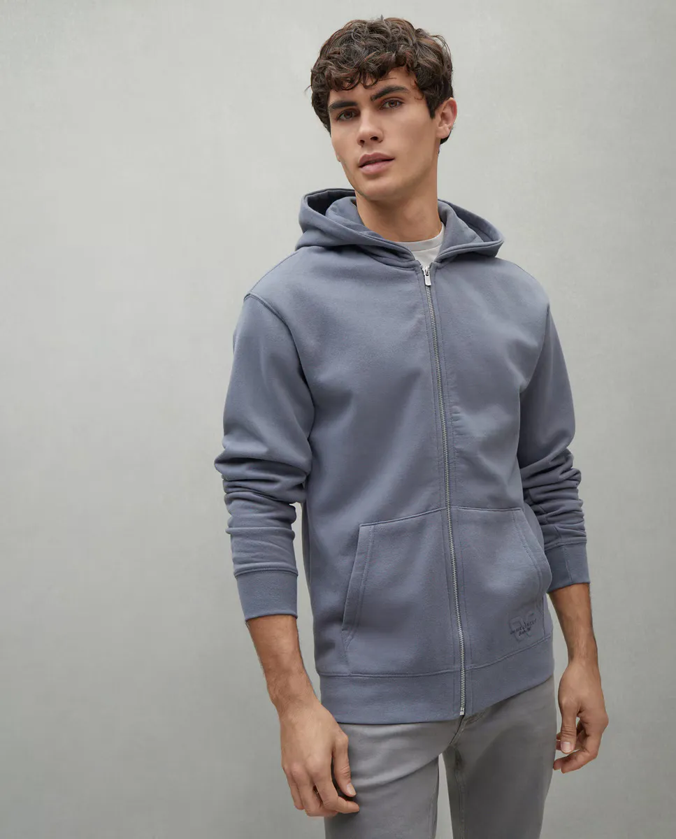 

Мужская толстовка на молнии Easy Wear, серый