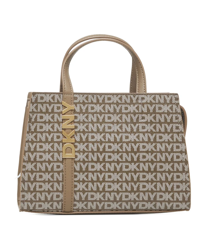 

Стильная сумка через плечо. Dkny, коричневый