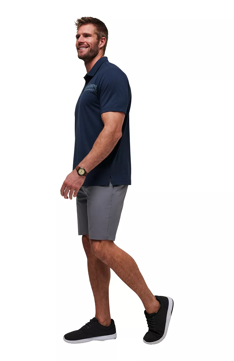 

Мужская футболка-поло для гольфа TravisMathew с подсветкой, цвет Total Eclipse