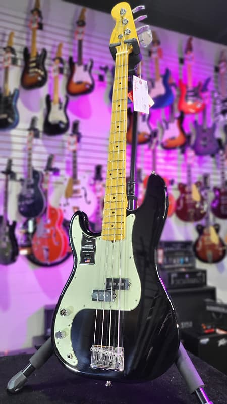 

Басс гитара Fender American Professional II Precision Bass Left-handed - Black with Maple FB