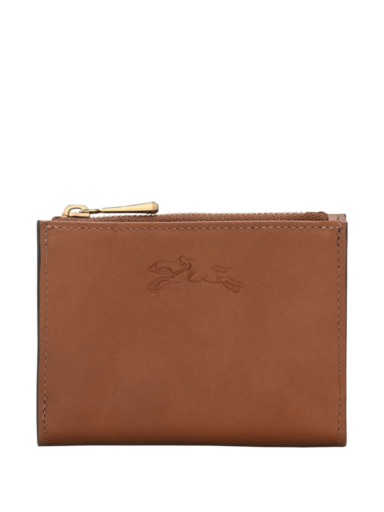 

Кошелек на молнии из натуральной кожи Épure Longchamp, коричневый