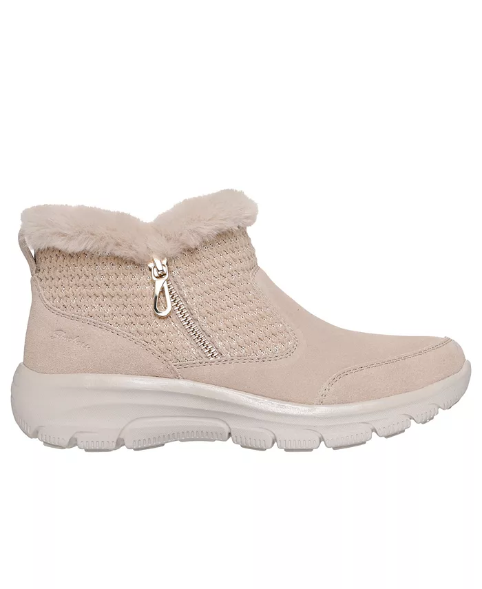 Женские ботинки Relaxed Fit с памятью формы Easy Going от Finish Line Skechers, загар/бежевый — фото 2