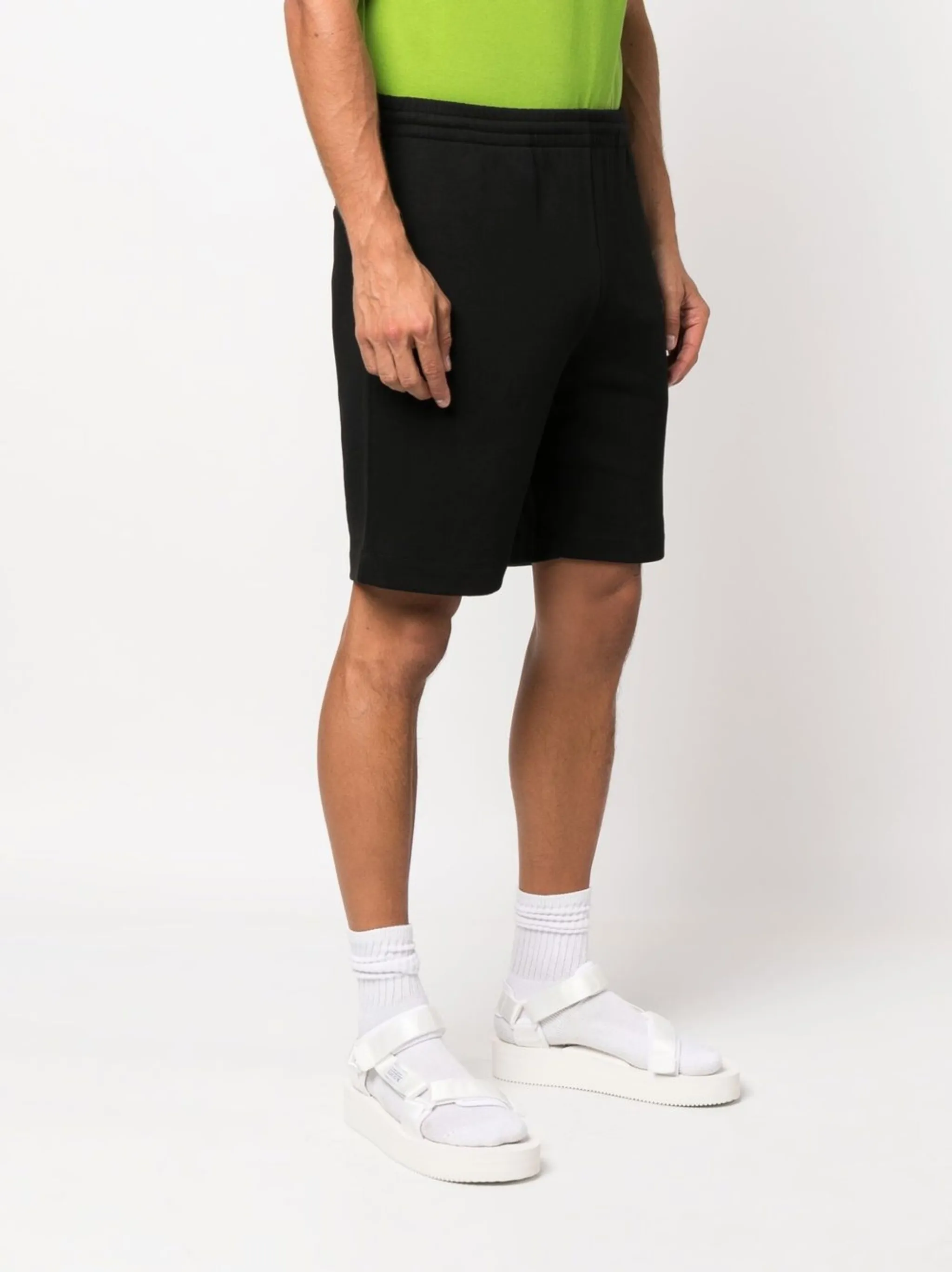 Спортивные шорты с нашивкой-логотипом Lacoste, черный — фото 3