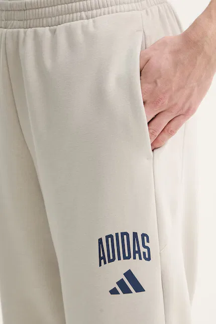 Спортивные штаны Collegiate Adidas, бежевый — фото 4
