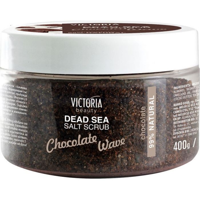 

Скраб для лица Exfoliante Facial y Corporal Con Ondas de Chocolate Victoria Beauty, 400 gr