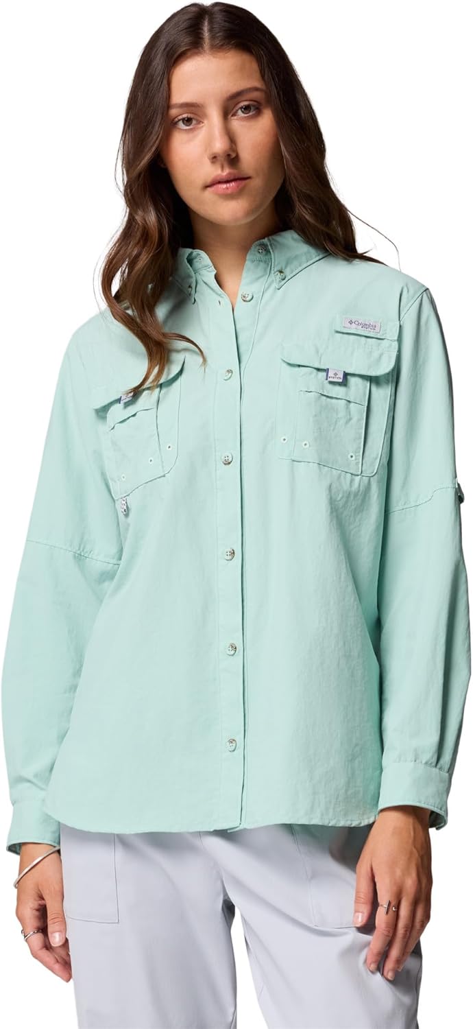 

Женская рубашка Columbia Bahama II с длинным рукавом, Misty Jade