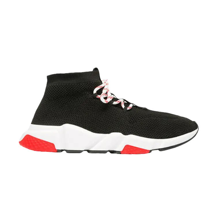 

Кроссовки Balenciaga Wmns Speed Lace Up Trainer 'Black White', черный