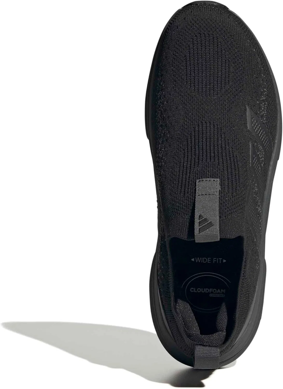 Мужские слипоны Adidas Cloudfoam Cuxxion, Core Black Carbon Grey Six — фото 2