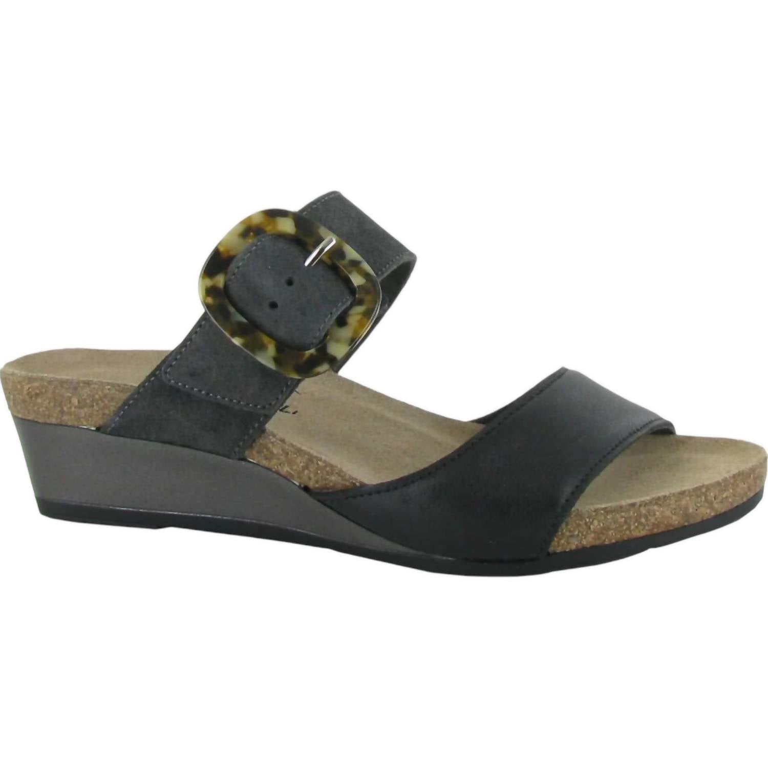 Women's Kingdom Sandals In Black/oily Midnight NAOT
