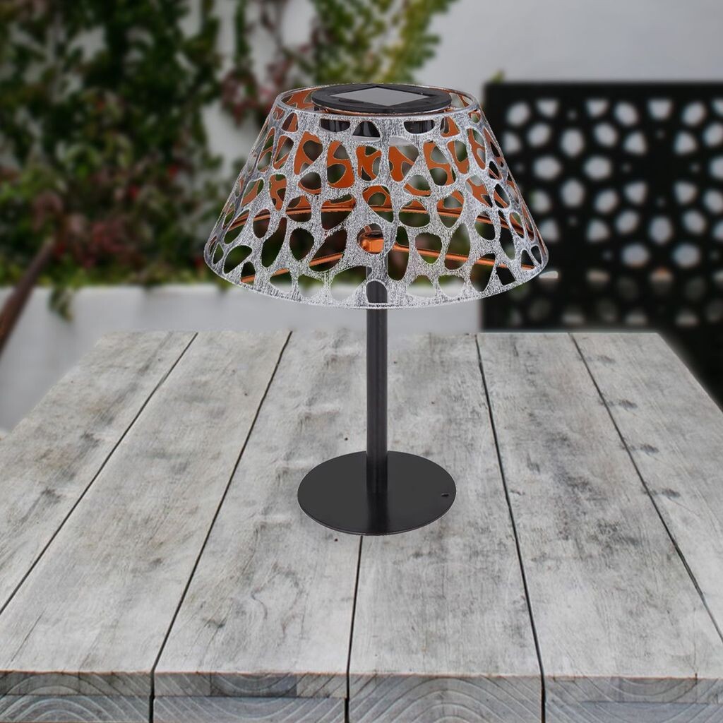 

Globo солнечный свет металлический серебристый, 1Xled Globo Lighting