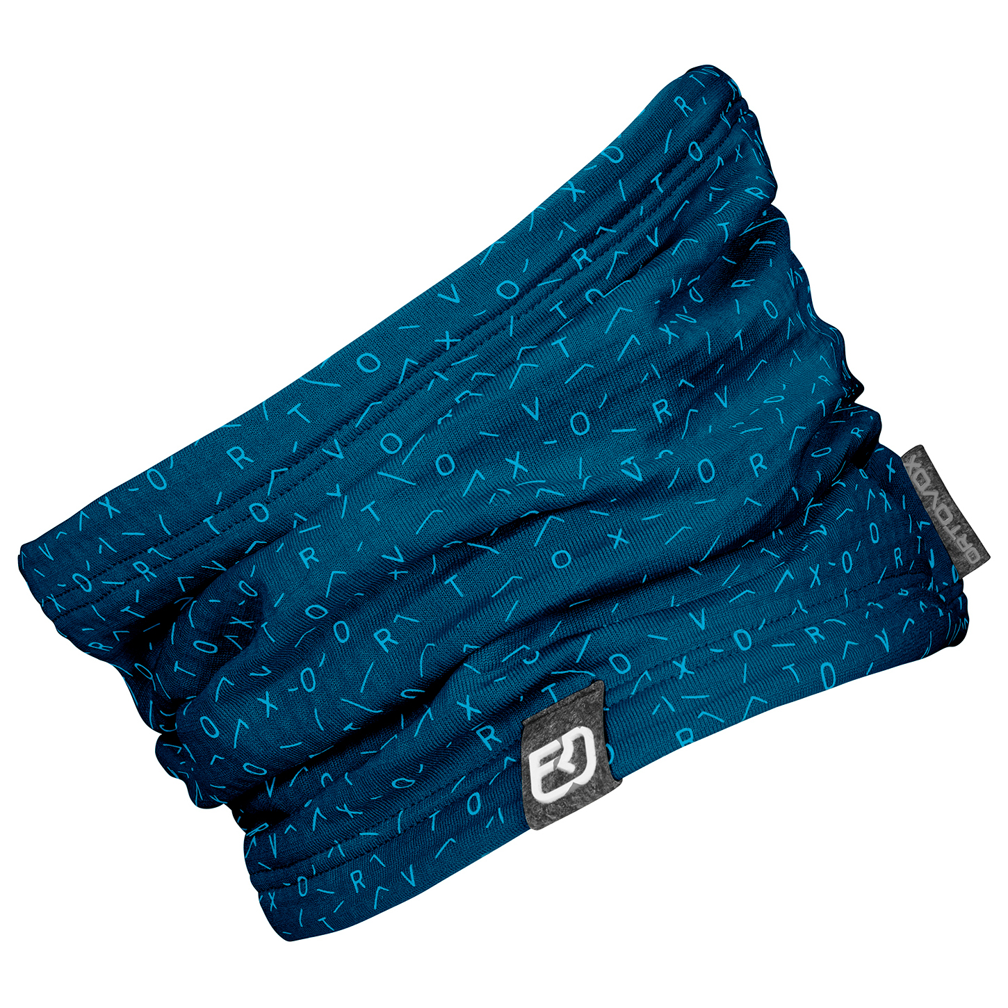 

Шарф-труба Ortovox Fleece Light Grid Neckwarmer, цвет Petrol Blue