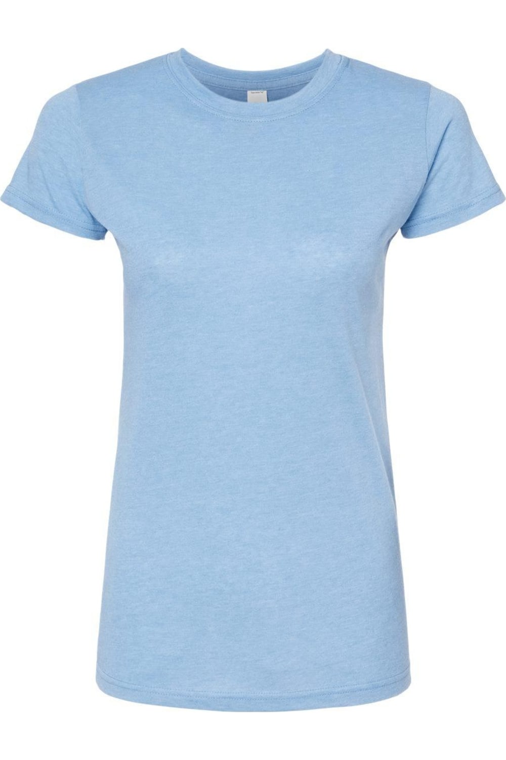 

Футболка Tultex женская облегающая Poly-Rich, цвет heather athletic blue