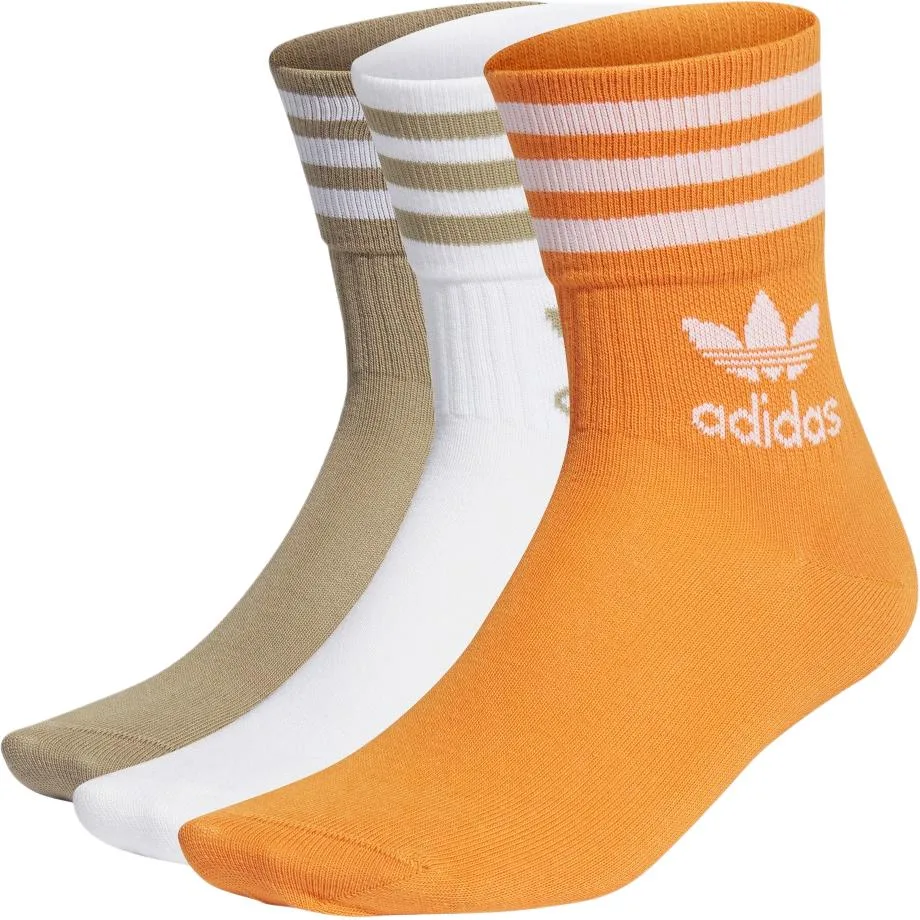 Adidas Originals Носки All Unisex белые/темно-оранжевые/зеленые — фото 2