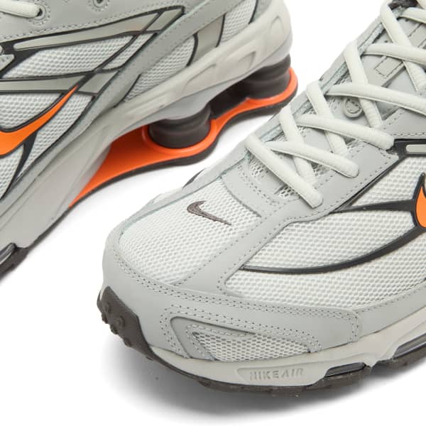 Кроссовки Shox ride 2 Nike, photon dust & total оранжевый — фото 4