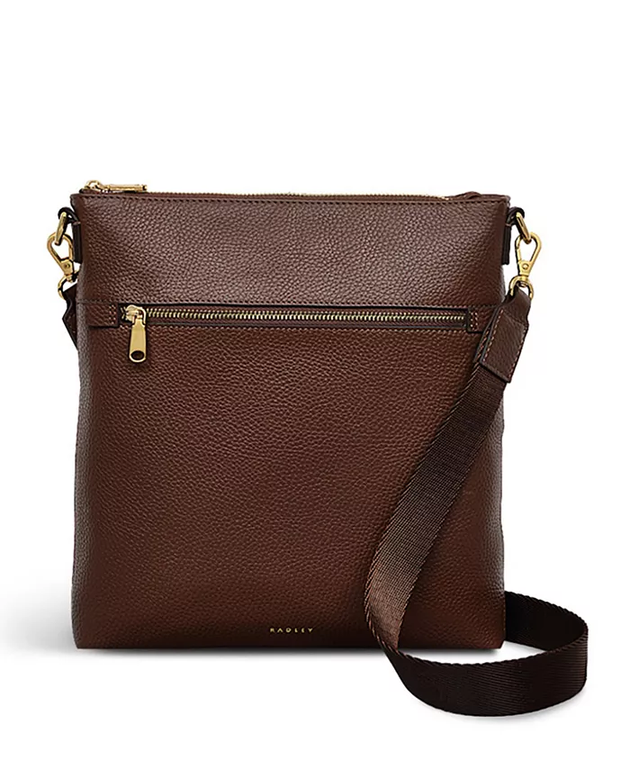 

Солнечный Ден Small Zip Top Кроссбоди-сумка Radley London, коричневый
