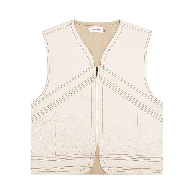 

Утепленный жилет Honor The Gift Honor Riding Vest 'Bone', кремовый