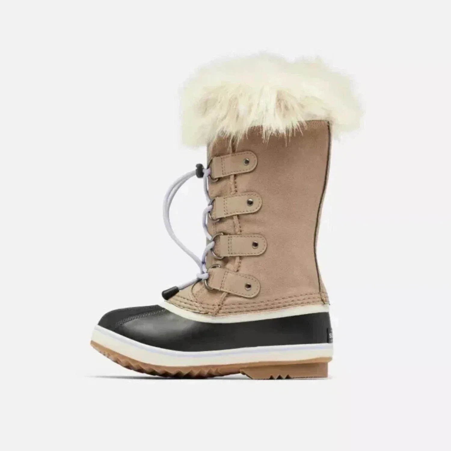 Детские зимние сапоги Sorel Joan of Arctic NY 1966 года - Omega Taupe Suede Winter Boots RHS8015 — фото 2
