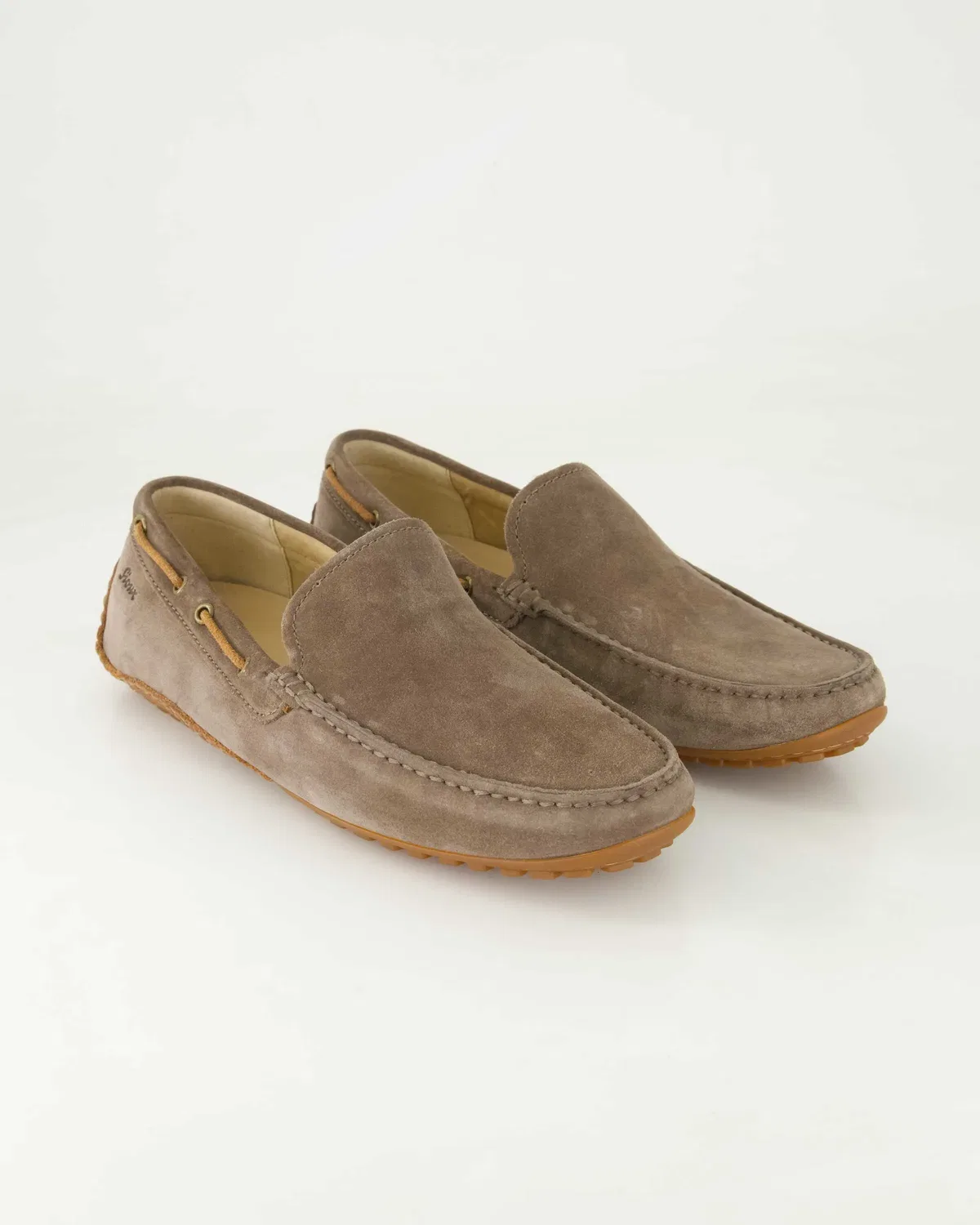 Slipper из велюровой кожи, Sioux, коричневый