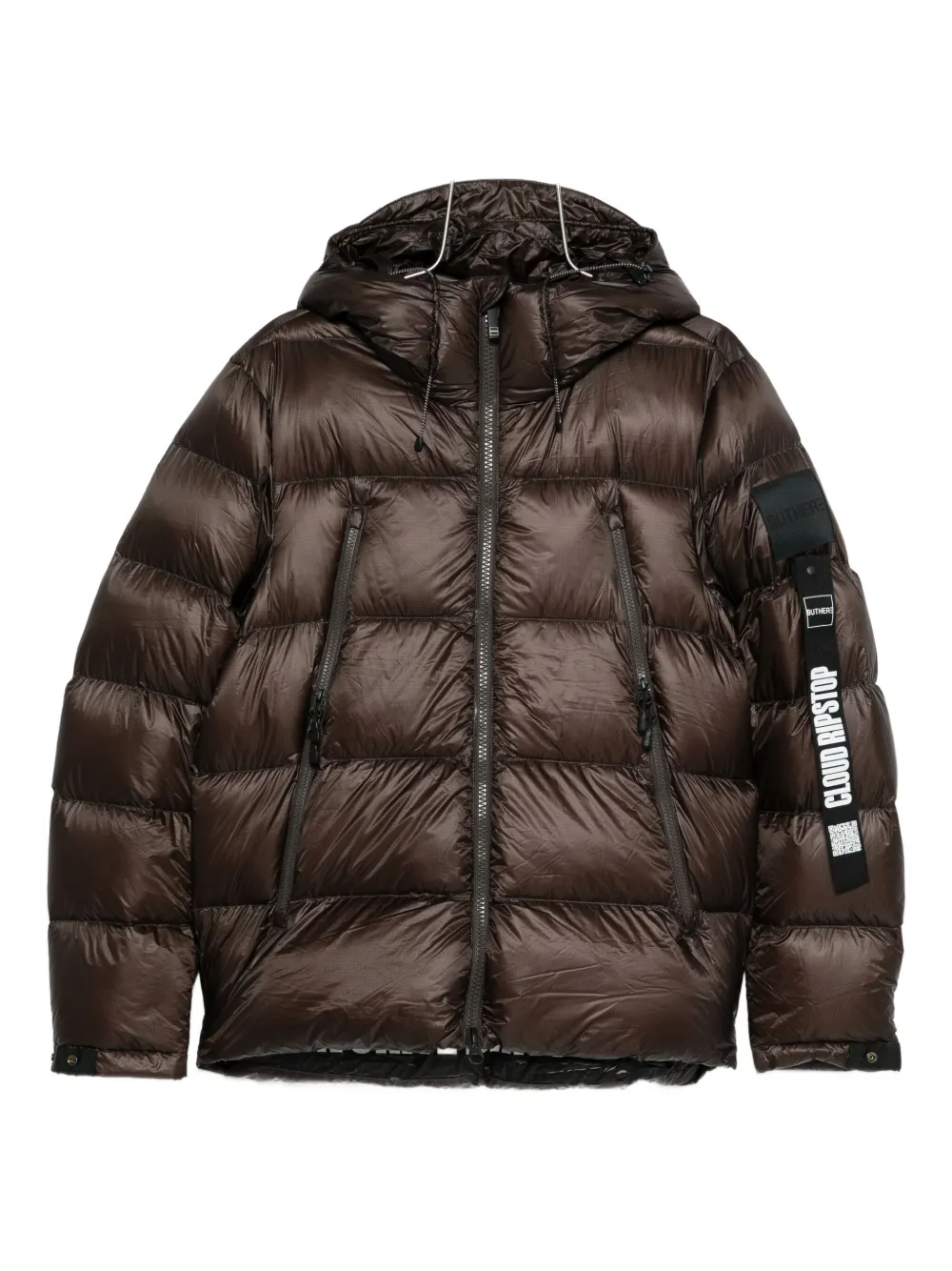 

Куртка с капюшоном на молнии Outhere, коричневый