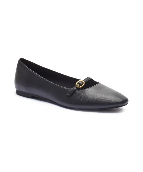 Балетки из гибкой кожи Kurt Geiger, черный