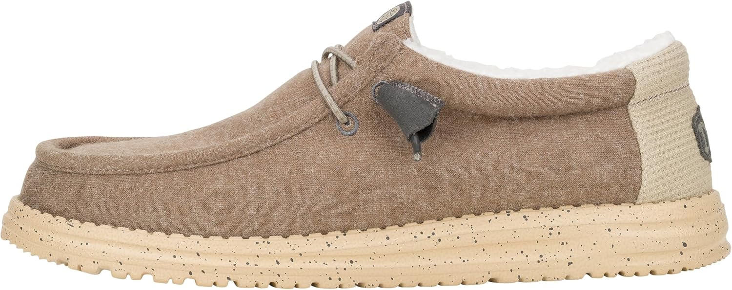 

Мужские вязаные зимние кроссовки Wally Heydude, белый/бежевый