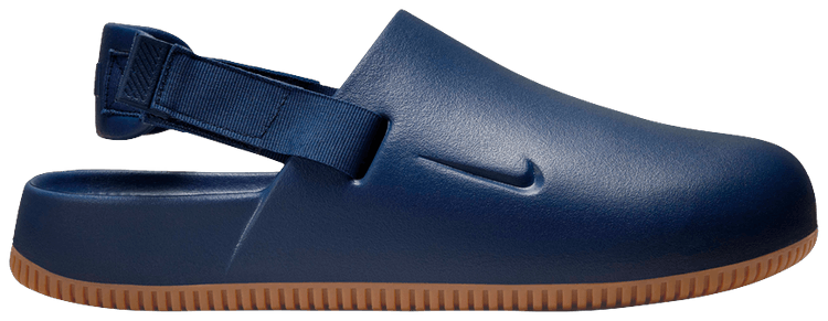 

Кроссовки Nike Calm Mule 'Navy Gum', синий